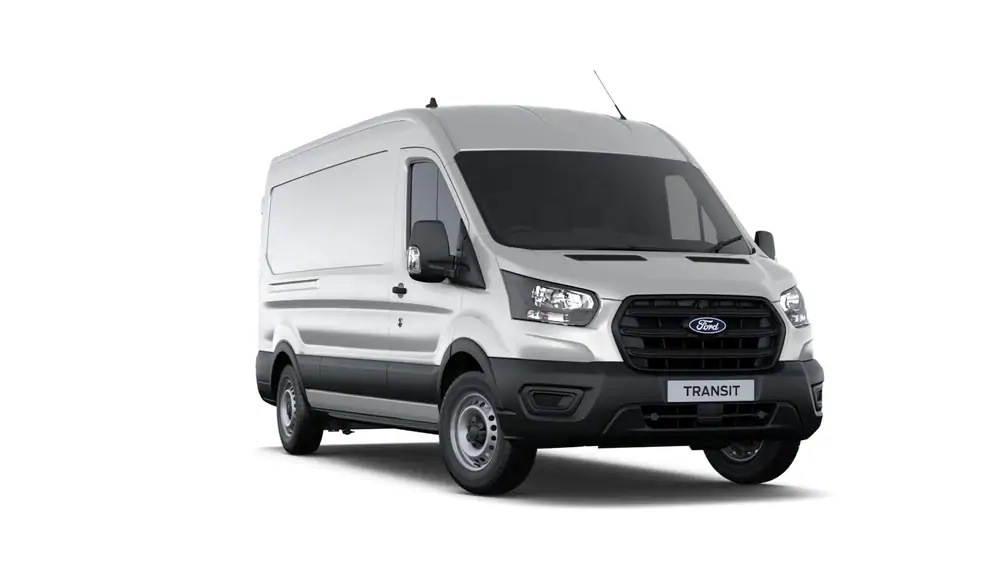 Nieuw Ford Transit 2t mca 350L Gesloten bestelwagen L3 Limited A8 2.0 TD 165pk / 123kW PNZJB - MOONDUST SILVER 1