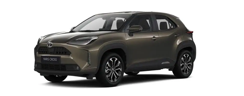 Nieuw Toyota Yaris cross B-SUV 1.5 TNGA HEV 2WD CVT Dynamic Plus 6X1 - OXIDE BRONZE METALLIC 1