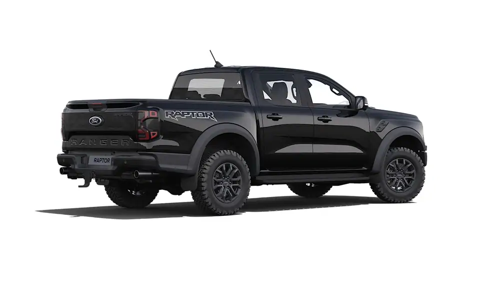 Nieuw Ford P703 ranger raptor Dubbele Cabine - RAPTOR - 3.0 V6 Ecoboost 292 pk A10 PNZAT - "Absolute Black" Speciale metaalkleur 3