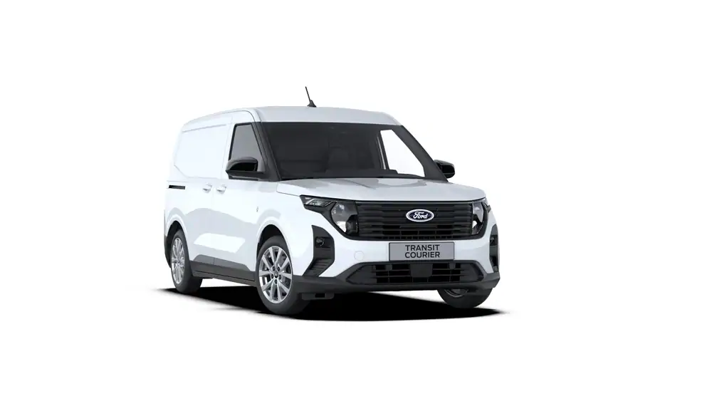 Nieuw Ford V769 transit courier Limited 1.0 Ecoboost 125pk / 92kw A7 1.0 Ecoboost PN3GZ - "Frozen White" Speciale niet-metaalkleur 1