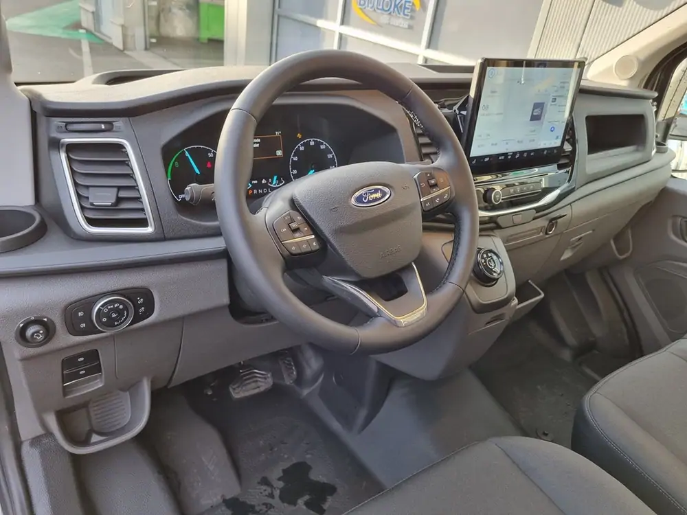 Occasie Ford Transit 2t mca 350L Gesloten bestelwagen L3 Trend Electric 67kW/198kW AXM - Metaalkleur: Moondust Silver 6