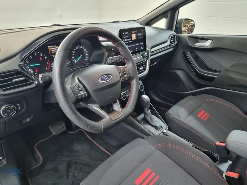 Occasie Ford Fiesta mca ST-Line 1.0i EcoBoost mHEV 125pk / 92kW A7 JKD - Metaalkleur "Agate Black" 4