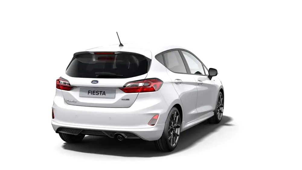 Nieuw Ford Fiesta mca ST-Line 1.0i EcoBoost mHEV 125pk / 92kW M6 AXW - niet-metaalkleur: Frozen White 3