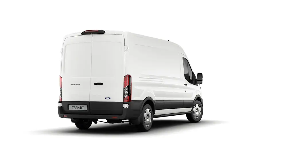 Nieuw Ford Transit 2t mca 350L Multi use: bestelwagen met dubbele cabine L3 Trend M6 RWD 2.0 TD 165 pk N1 Euro 6.2 BAA - Frozen White 3
