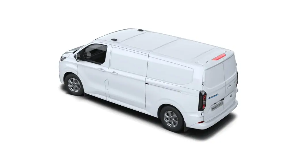 Nieuw Ford Transit custom v710 BESTELWAGEN 340L LIMITED 83kWh160 ZE CT RWD LWB Electric 64k PN3GZ - "Frozen White" Speciale niet-metaalkleur 4