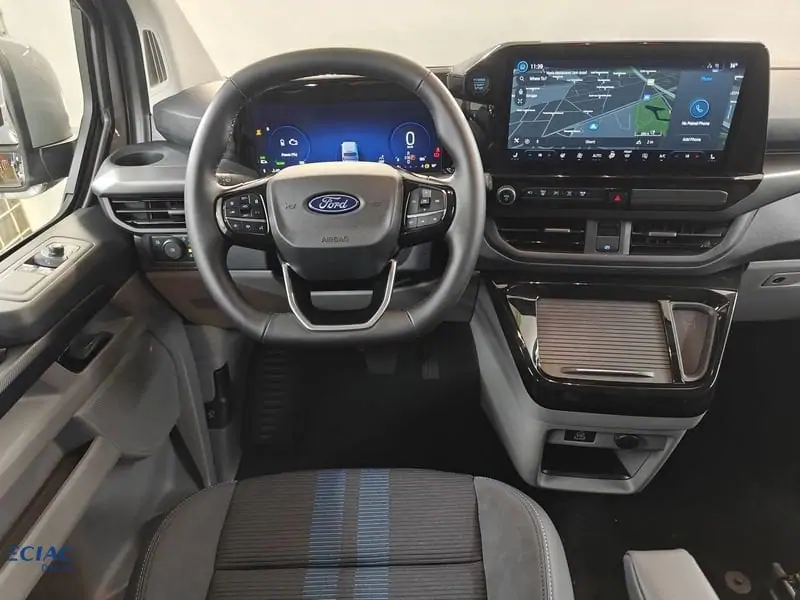 Occasie Ford Transit custom v710 MULTI-USE 320S SPORT 2.5T 227 T62P CT FWD SWB 2.5i 232pk / 1 PN4EG - Premium niet-Metaalkleur: Grey Matter 3