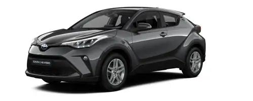 Nieuw Toyota Toyota c-hr 5 d. 2.0L HEV CVT Dynamic Plus Mono-Tone 1G3 - Grey Metallic