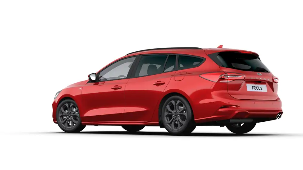 Demo Ford Focus mca ST-Line X 1.0i EcoBoost 155pk / 114kW mHEV A7 - Clipper PN4JG - "Fantastic Red" Exclusieve metaalkleur 3