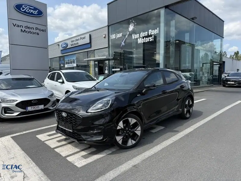 Nieuw Ford Puma mca ST-Line X 1.0i EcoBoost mHEV 155pk / 114kW A7 4GM - "Agate Black" Metaalkleur 1
