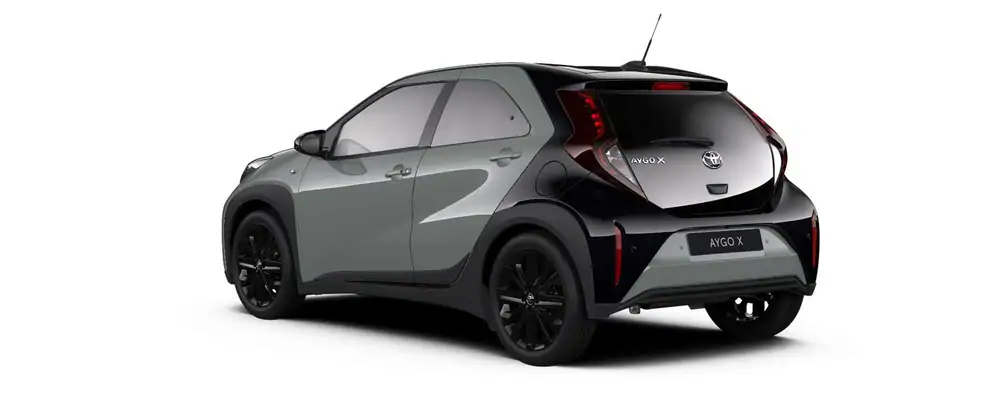 Nieuw Toyota Aygo x Hatchback 1.0L CVT Black Edition LHD 2VN - Urban Khaki (6X3)/ Black Mica 3