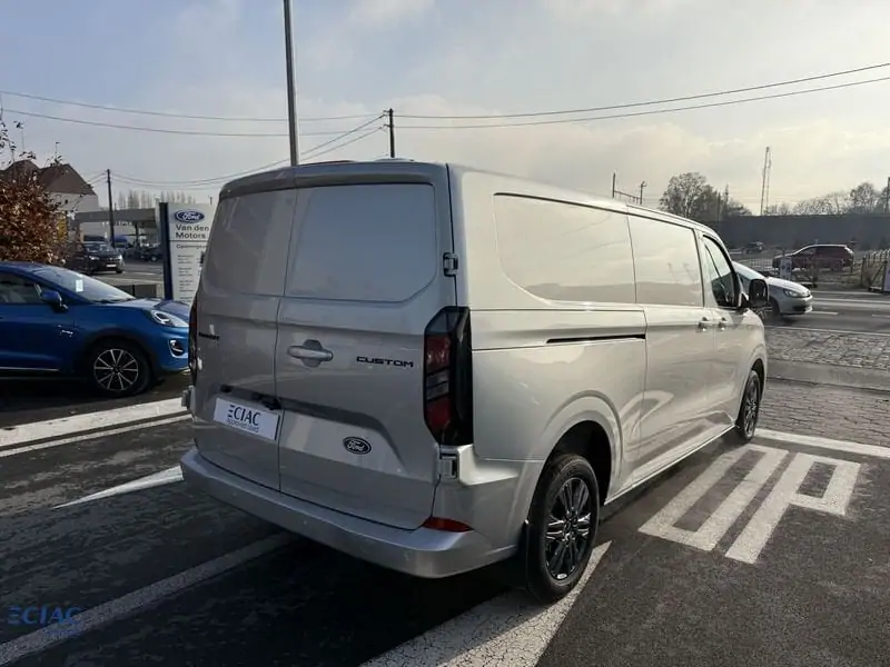 Occasie Ford Transit custom v710 BESTELWAGEN 320L LIMITED 2.0TD170 T6.2 A8 FWD LWB 2.0 TDCi 1 PNZJB - MOONDUST SILVER 5