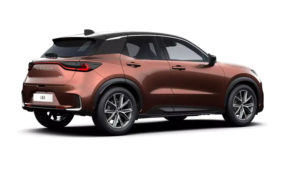 Nieuw Lexus Lbx B-SUV 1.5 TNGA HEV CVT Cool LHD 2YF - Sonic Copper / Bi-tone (2YF) 2