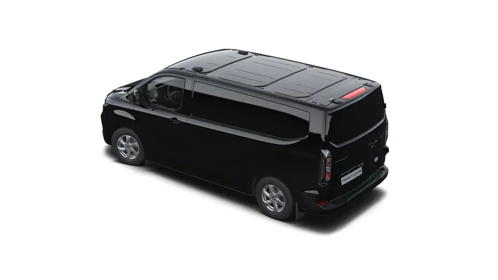 Nieuw Ford Transit custom v710 BESTELWAGEN 320L LIMITED 2.0TD170 T6.2 A8 FWD LWB 2.0 170pk PN4GM - AGATE BLACK 4