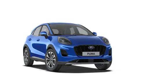 Nieuw Ford Puma mca (bx726) Titanium 1.0i EcoBoost mHEV 125pk / 92kW A7 PN4HS - Solar Silver, metaalkleur