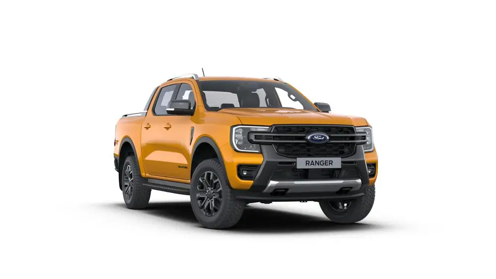 Nieuw Ford P703 ranger Dubbele Cabine Wildtrak 2.0 EcoBlue 205pk/151kW - A10 e-4WD PN4JF - Cyber Orange, speciale metaalkleur 1