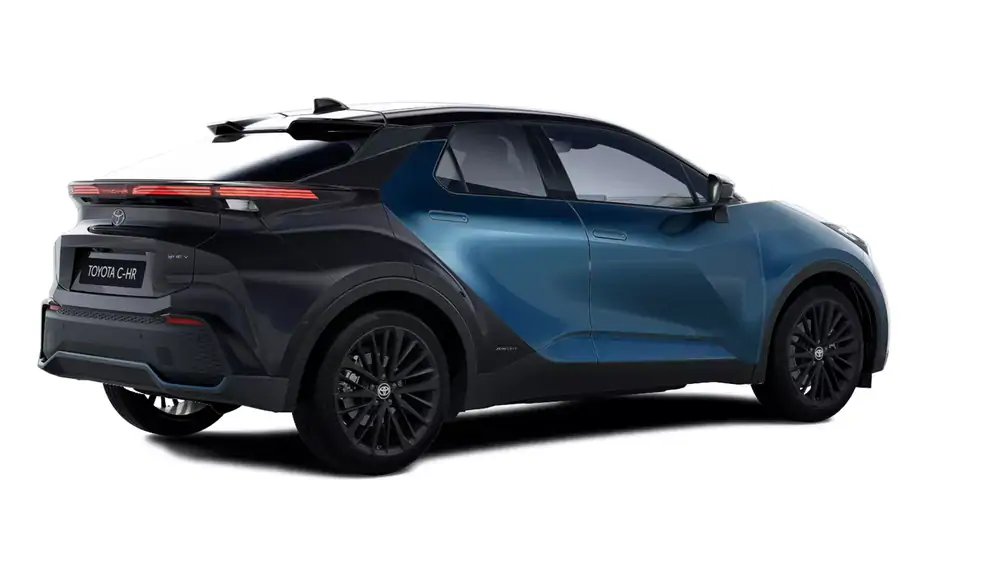 Nieuw Toyota C-hr phev SUV LWB 2.0L PHEV CVT Elite LHD 2YB - MIDNIGHT TEAL / BLACK RF 2