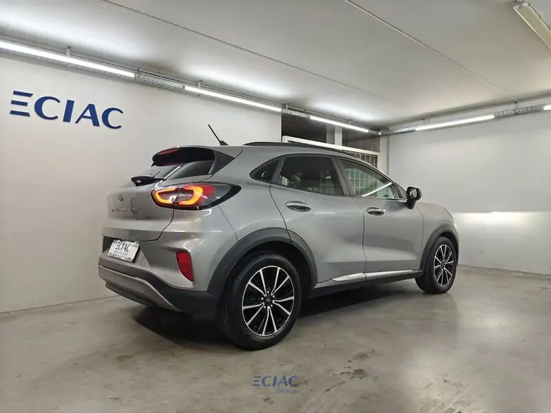 Occasie Ford Puma Titanium 1.0i EcoBoost mHEV 125ps / 92kW 2ZM - Metaalkleur "Solar Silver" 9