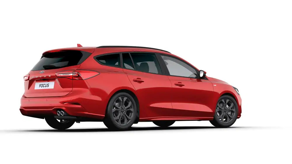 Nieuw Ford Focus mca (c519) ST-Line X 1.0i EcoBoost 155pk / 114kW mHEV A7 - Clipper PN4JG - "Fantastic Red" Exclusieve metaalkleur 3