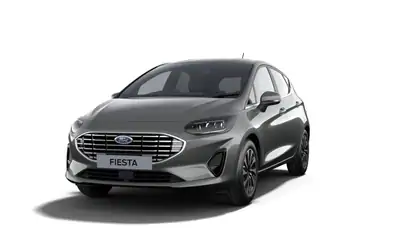 Nieuw Ford Fiesta mca Titanium 1.0i EcoBoost 100pk / 74 kW M6 JKQ - Speciale metaalkleur "Magnetic"