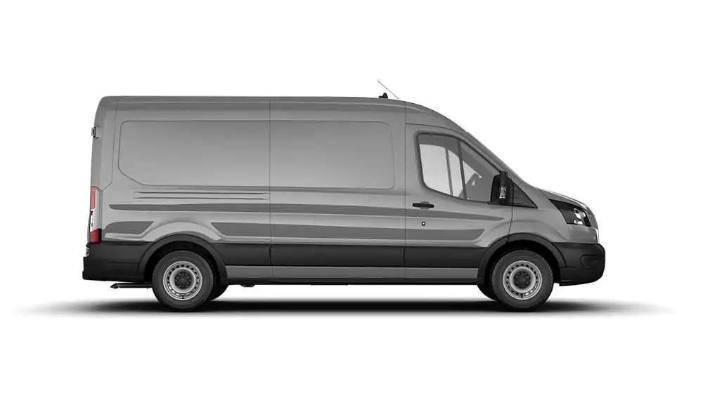 Nieuw Ford Transit 2t mca 350L Gesloten bestelwagen L3 Limited A8 2.0 TD 165 pk N1 Eur PN4EG - Grey Matter 2