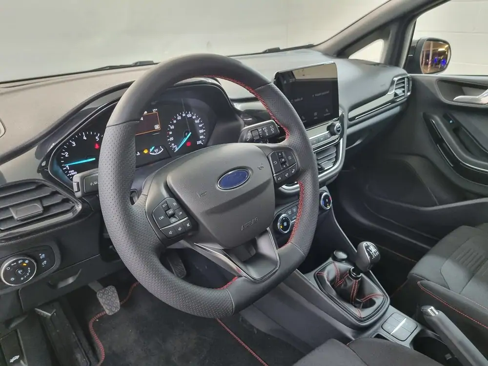 Occasie Ford Fiesta mca ST-Line 1.0i EcoBoost mHEV 125pk / 92kW M6 - 5d 6GS - Metaalkleur "Agate Black" 4