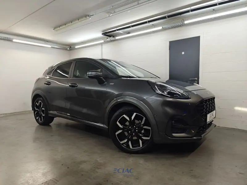 Occasie Ford Puma ST-Line X 1.0i EcoBoost mHEV 155ps / 114kW A7 2ZQ - Metaalkleur "Magnetic" 2