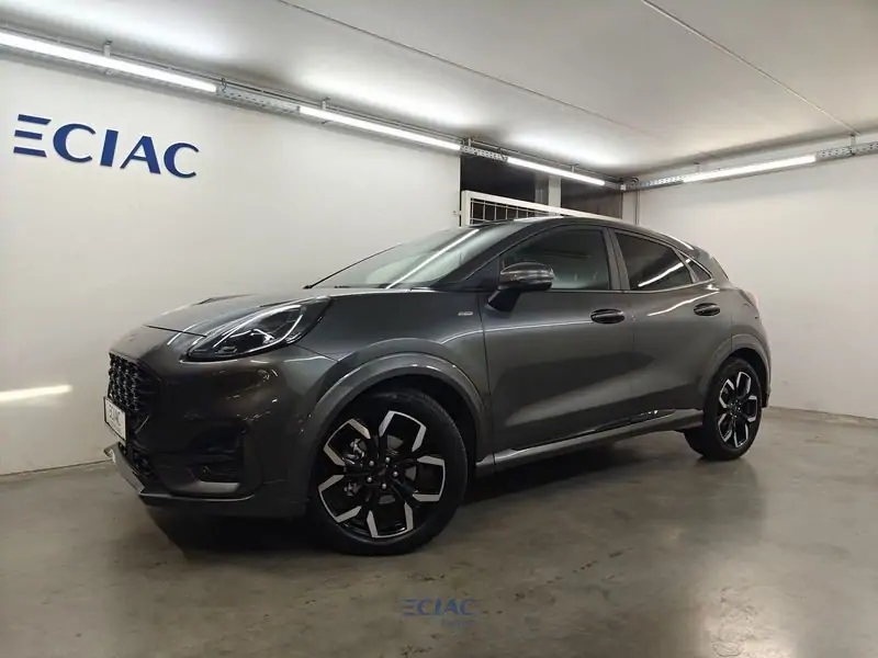 Occasie Ford Puma ST-Line X 1.0i EcoBoost mHEV 155ps / 114kW A7 2ZQ - Metaalkleur "Magnetic" 1