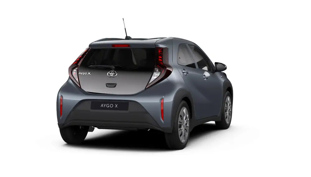 Nieuw Toyota Aygo x Hatchback 1.0L CVT play LHD 1K3 - CELESTITE GREY 4