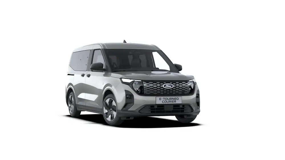 Nieuw Ford V769 tourneo courier Trend BEV 43kWh 136pk/100kW A1 PN4HS - "Solar Silver" Metaalkleur 1