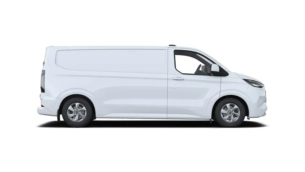 Nieuw Ford Transit custom v710 BESTELWAGEN 340L LIMITED 83kWh160 ZE CT RWD LWB Electric 64k PN3GZ - "Frozen White" Speciale niet-metaalkleur 2