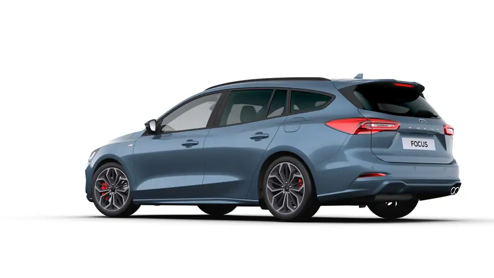 Nieuw Ford Focus mca ST-Line X 1.0i EcoBoost 155pk / 114kW mHEV A7 - Clipper FCC - "Chrome Blue" Metaalkleur 2