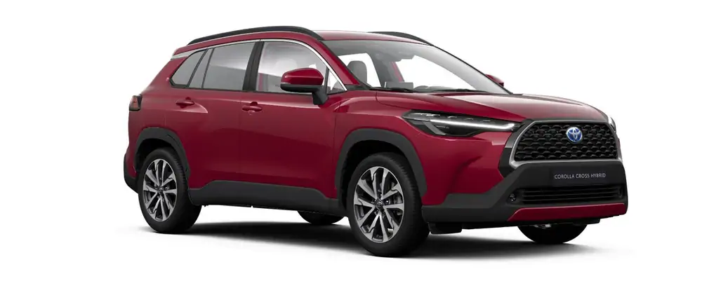Nieuw Toyota Corolla cross SUV 1.8 Hybrid 2WD CVT Style LHD 3T3 - TOKYO RED MICA 2