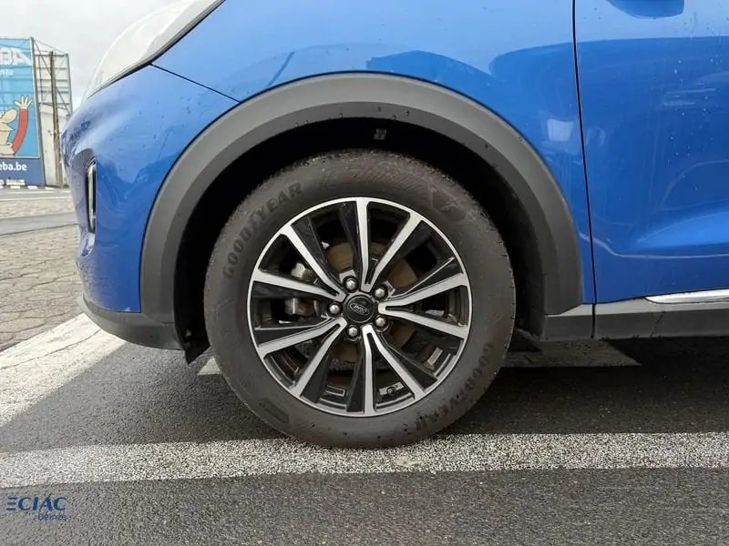 Occasie Ford Puma Titanium 1.0i EcoBoost mHEV 125pk / 92kW A7 2ZI - Speciale metaalkleur "Desert Island Blue" 9
