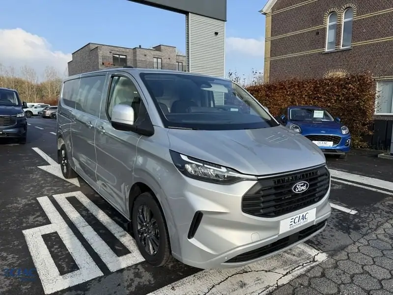 Occasie Ford Transit custom v710 BESTELWAGEN 320L LIMITED 2.0TD170 T6.2 A8 FWD LWB 2.0 TDCi 1 PNZJB - MOONDUST SILVER 3