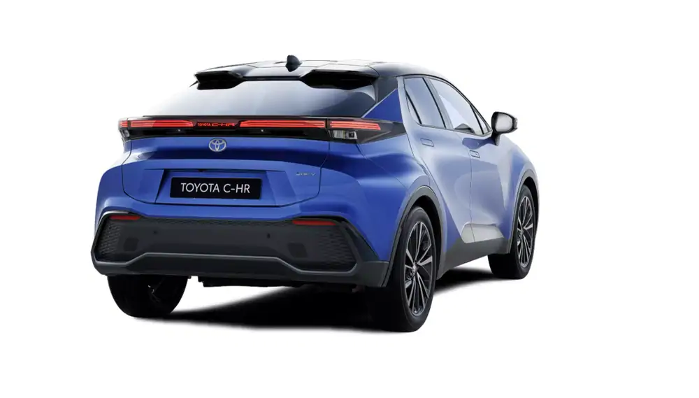 Nieuw Toyota Toyota c-hr 5 d. 1.8L Hybrid CVT Prime LHD M78 - Dark Blue Mica (8N8)/ Black (2 4