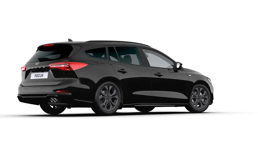 Nieuw Ford Focus mca (c519) ST-Line X 1.0i EcoBoost 155pk / 114kW mHEV A7 - Clipper PN4GM - "Agate Black" Metaalkleur 3