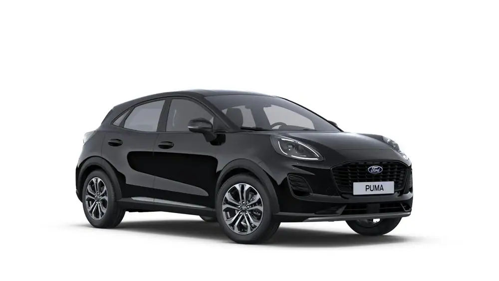 Nieuw Ford Puma mca (bx726) Titanium 1.0i EcoBoost mHEV 125pk / 92kW M6 PN4GM - "Agate Black" Metaalkleur 2