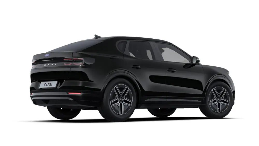 Nieuw Ford Capri (cx740l) Capri Premium 77kWh Extended Range RWD 286pk/210kW - A1 PN4GM - "Agate Black" Metaalkleur 4