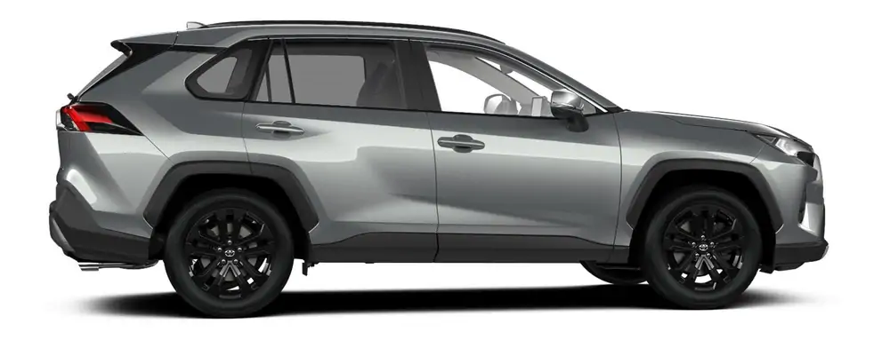 Nieuw Toyota Rav4 5 d. 2.5 Hybrid 2WD e-CVT Dynamic Plus L 1L0 - Silver Metallic 3