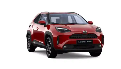Nieuw Toyota Yaris cross B-SUV 1.5 TNGA HEV 2WD CVT Dynamic Plus 3U5 - Emotional Red
