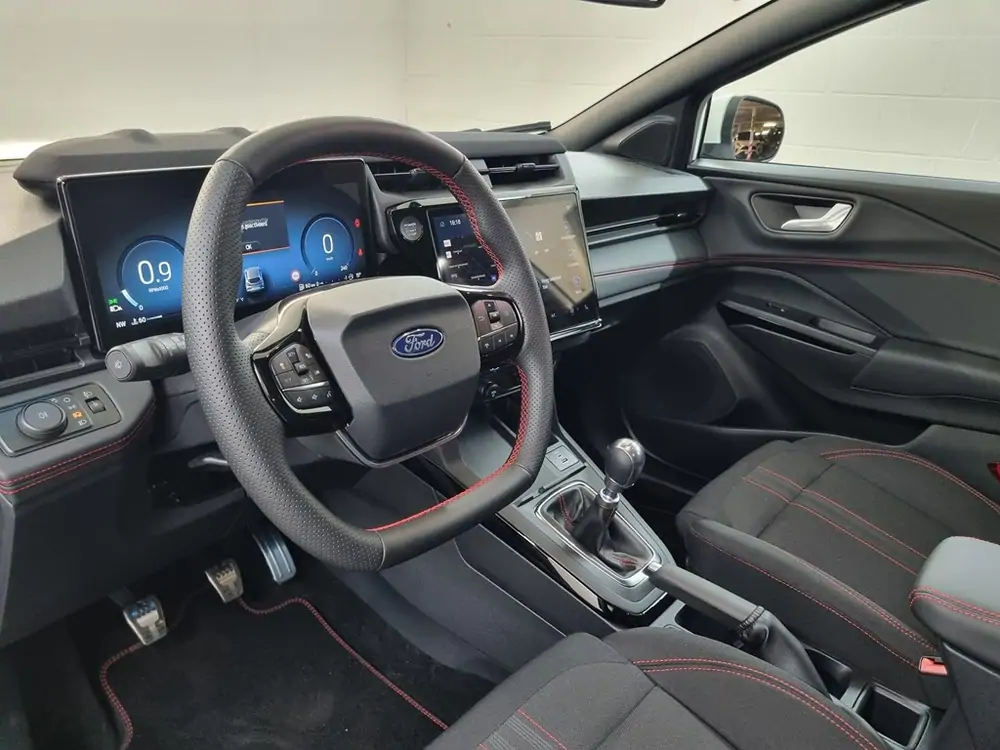 Demo Ford Puma mca ST-Line 1.0i EcoBoost mHEV 125pk / 92kW M6 PN3GZ - "Frozen White" Speciale niet-metaalkleur 5