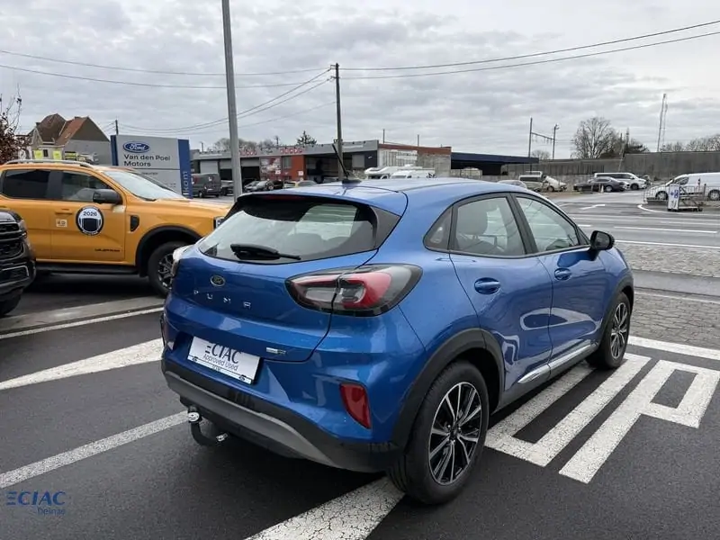 Occasie Ford Puma Titanium 1.0i EcoBoost mHEV 125pk / 92kW A7 2ZI - Speciale metaalkleur "Desert Island Blue" 5