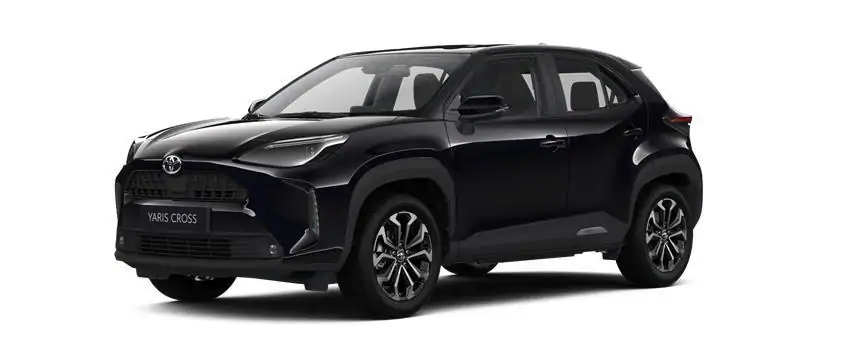 Nieuw Toyota Yaris cross B-SUV 1.5 TNGA HEV 2WD CVT Elegant LHD 209 - NIGHT SKY BLACK METALLIC 1