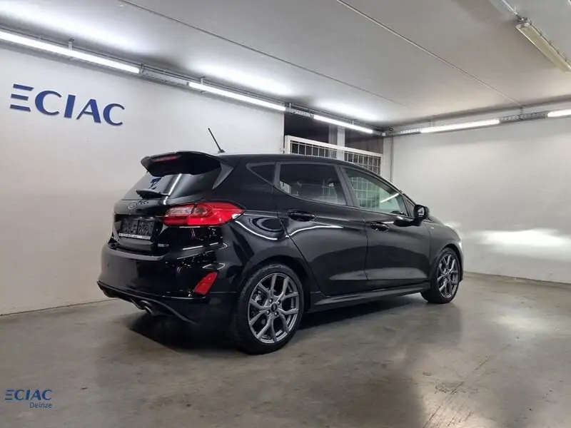Occasie Ford Fiesta mca ST-Line 1.0i EcoBoost mHEV 125pk / 92kW A7 JKD - Metaalkleur "Agate Black" 10