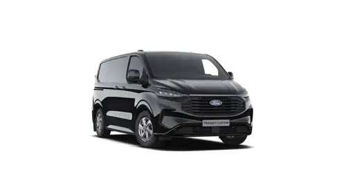 Nieuw Ford Transit custom v710 BESTELWAGEN 320L LIMITED 2.0TD170 T6.2 A8 FWD LWB 2.0 170pk PN4GM - AGATE BLACK