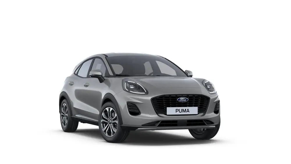 Nieuw Ford Puma mca (bx726) Titanium 1.0i EcoBoost mHEV 125pk / 92kW A7 PN4JC - "Cactus Grey" Niet-metaalkleur 1