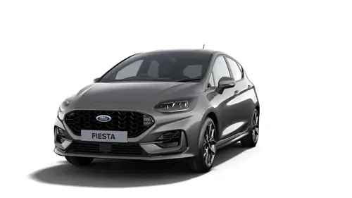 Nieuw Ford Fiesta mca ST-Line 1.0i EcoBoost 100pk / 74kW M6 JKQ - Speciale metaalkleur "Magnetic"