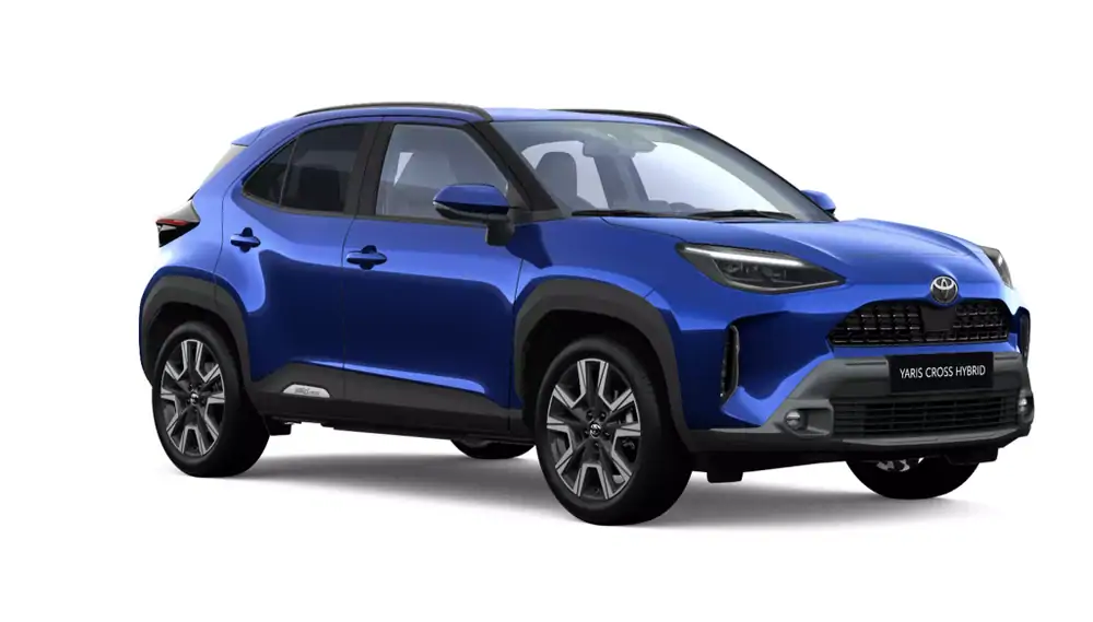 Nieuw Toyota Yaris cross B-SUV 1.5 TNGA HEV 2WD CVT Executive LHD 8Y8 - Juniper Blue 2
