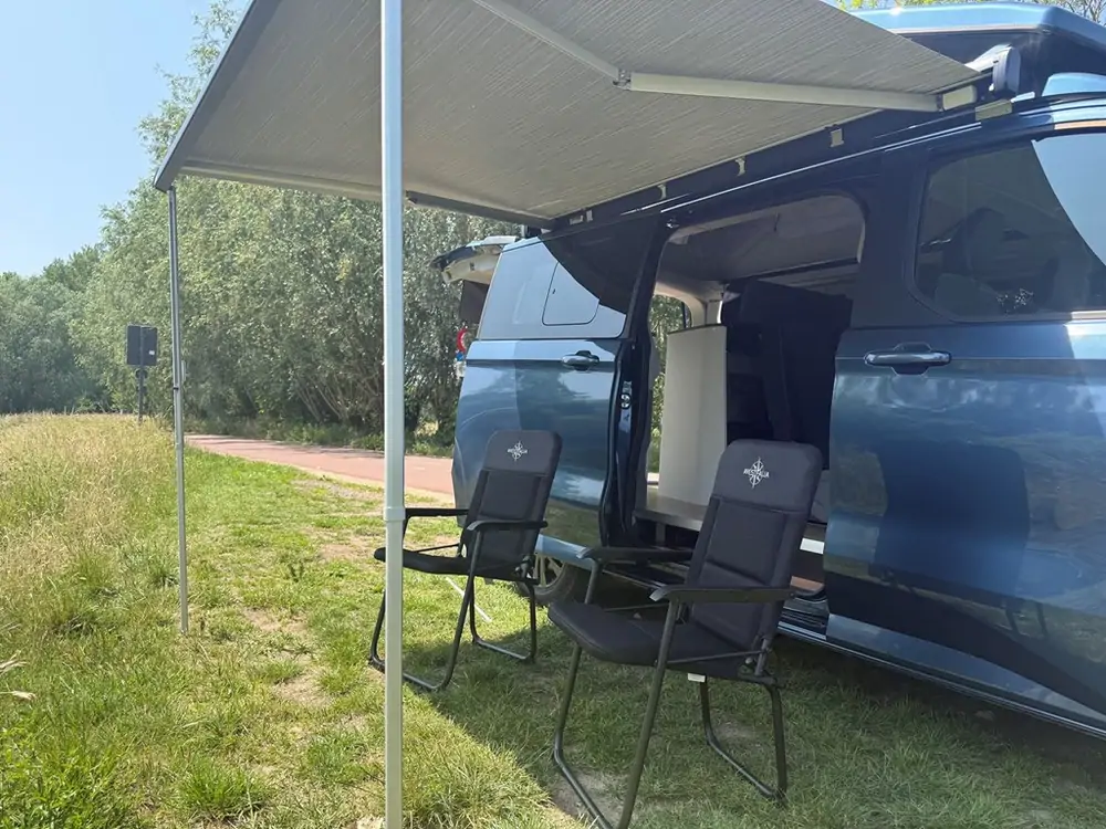 Nieuw Ford Transit custom v710 CAMPER 320S TITANIUM 2.0TD170 S6.2 A8 FWD LWB 2.0 TDCi 170pk / 125kW TODO - BLUE METALLIC 4