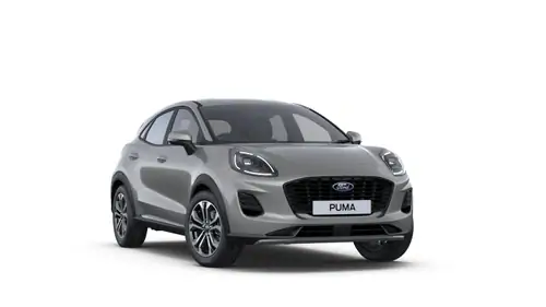 Nieuw Ford Puma mca (bx726) Titanium 1.0i EcoBoost mHEV 125pk / 92kW A7 PN4HS - Solar Silver, metaalkleur